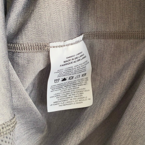 Nike - Dry Fit, Mesh Back Running Tank in Grey - Size : S - Picture 5 of 5